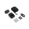 Veiksmo kamera DJI Osmo 360 Standartinis komplektas – 8K itin didelė raiška, 120 MP CMOS, 240 kadrų per sekundę, elektroninis stabilizavimas, 2 colių ekranas, MicroSD, 183 g, juoda