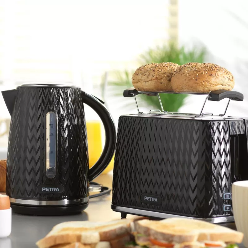 Elektrinis virdulys Petra 1.7L 2200W juodas