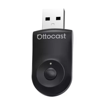 Belaidis adapteris Ottocast CA505-T MINI 2-in-1 Bluetooth ir Wi-Fi automobilio informacinėi sistemai