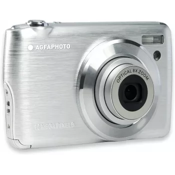 Agfa Photo DC8200 Sidabrinis su dėklu ir SD 16 GB kortele