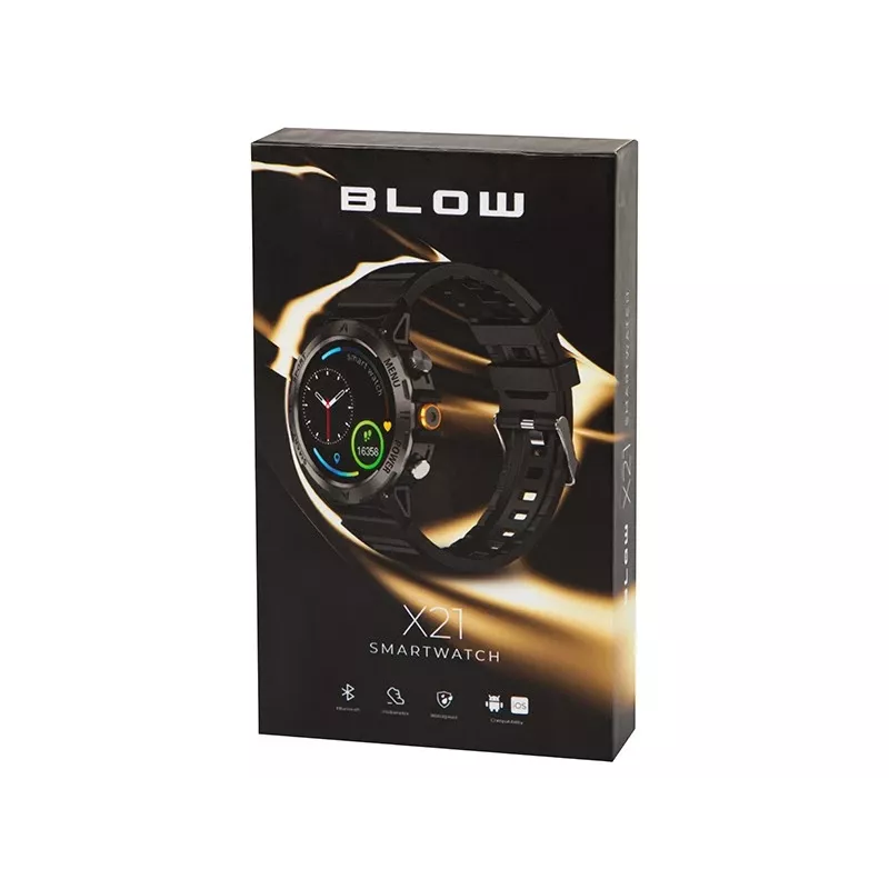 Išmanusis laikrodis BLOW X21 juodas