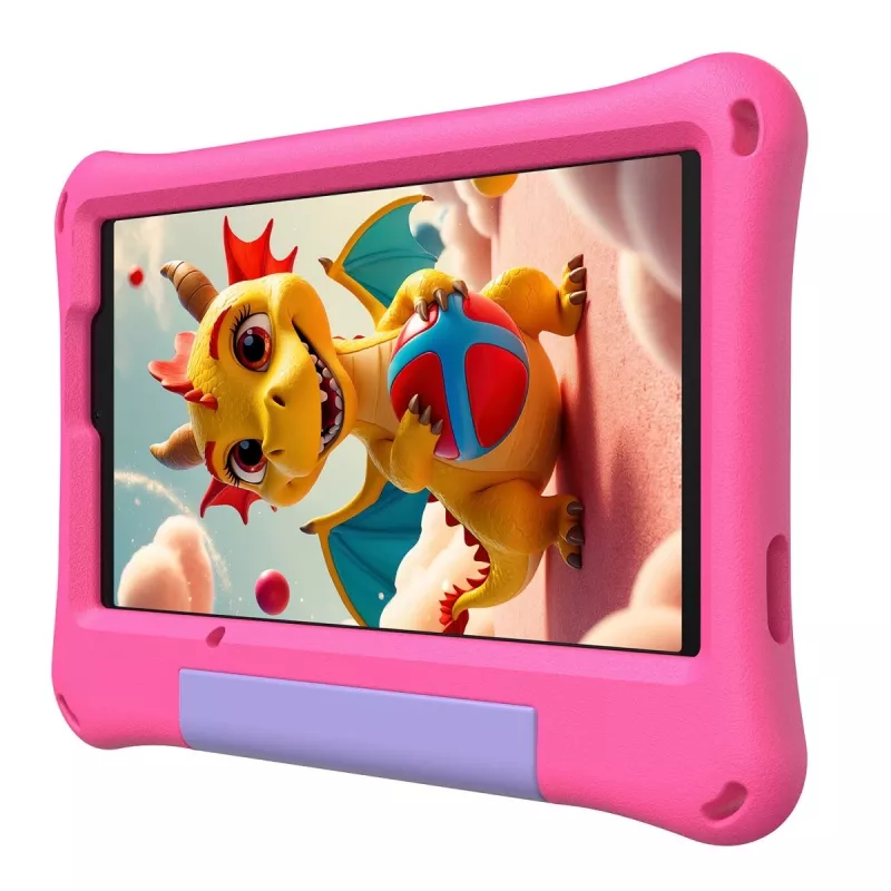 Planšetinis kompiuteris UleFone Tab A9 Pro Kids – 4 GB RAM, 128 GB atminties, LTE, Rožinė