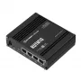 Teltonika RUTM10 belaidis maršrutizatorius Gigabit Ethernet dviejų juostų (2,4 GHz / 5 GHz) Juodas