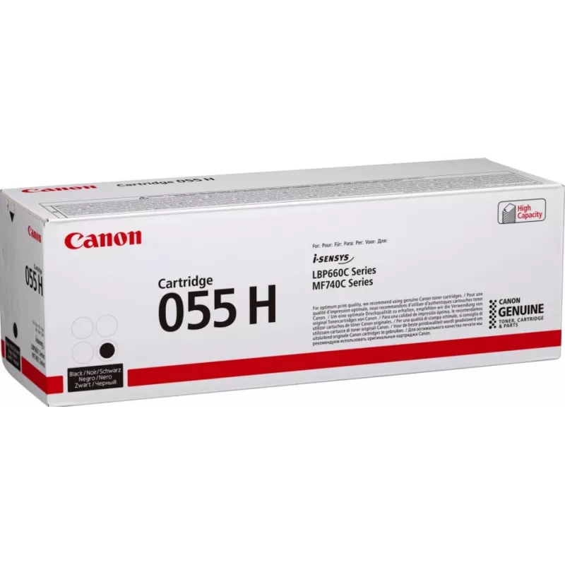 Canon 055H originalus juodas kasečių rinkinys 1 vnt.