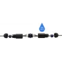 Renkforce RJ7 tinklo adapteris CAT 6 [1x RJ45 lizdas - 1x RJ45 lizdas] Juodas (RF-4533938)