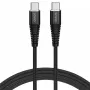 Savio CL-160 USB-C laidas 2 m USB 2.0 USB C - USB C juodas