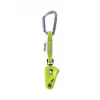 Edelrid OHM Plieninis Laipiojimo Įtaisas Žalias 8,9 mm Virvės Skersmuo 450 g