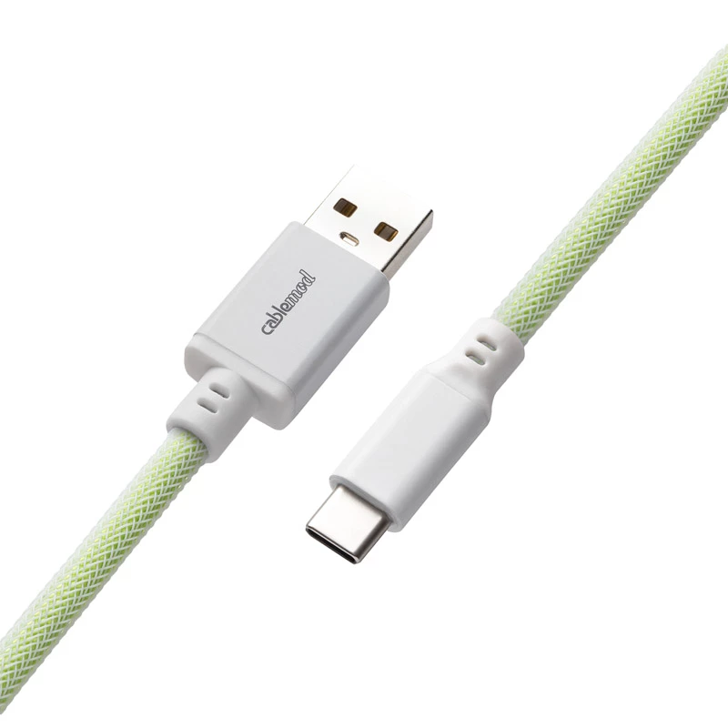 Cablemod CM-CKCA-CW-LGW150LGW-R USB laidas 1,5 m USB A USB C Žalias (CM-CKCA-CW-LGW150LGW-R)
