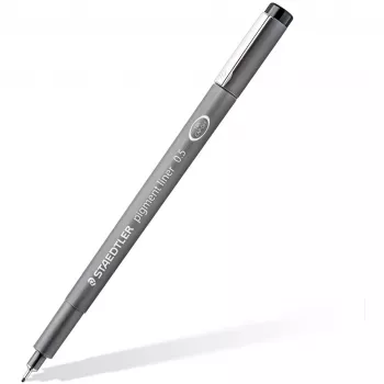 Finelaineris Staedtler pigment liner 308 raudonas