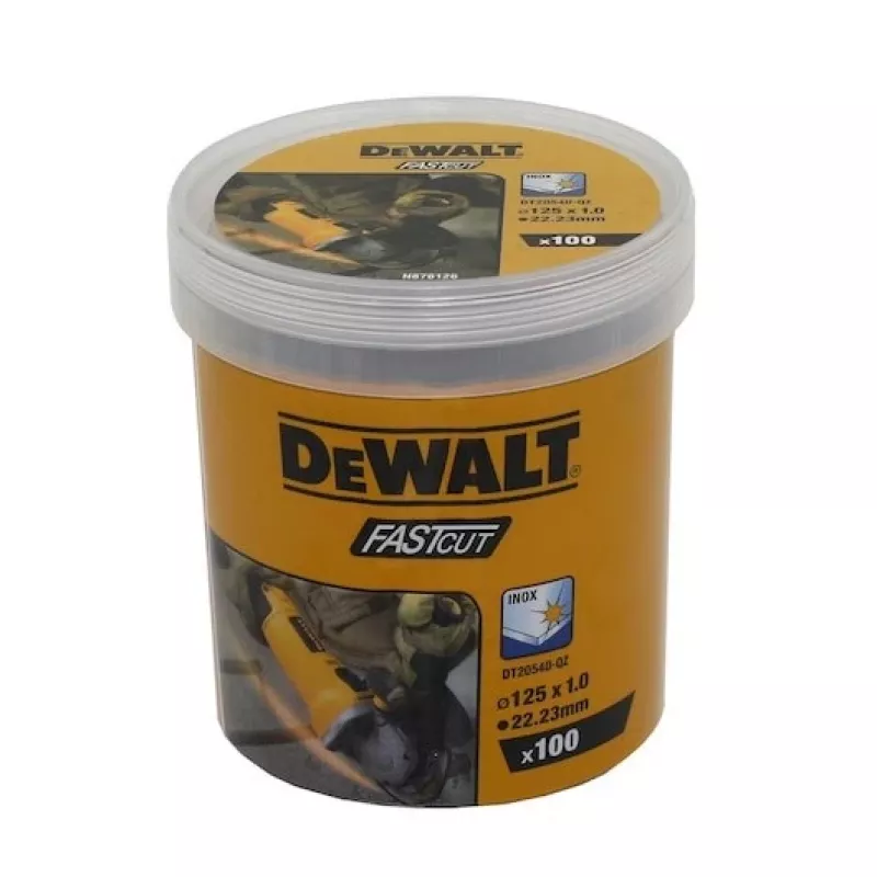Šlifavimo diskas DeWALT DT20540-QZ plokščiu centru geležiui, metalui, nerūdijančiam plienui