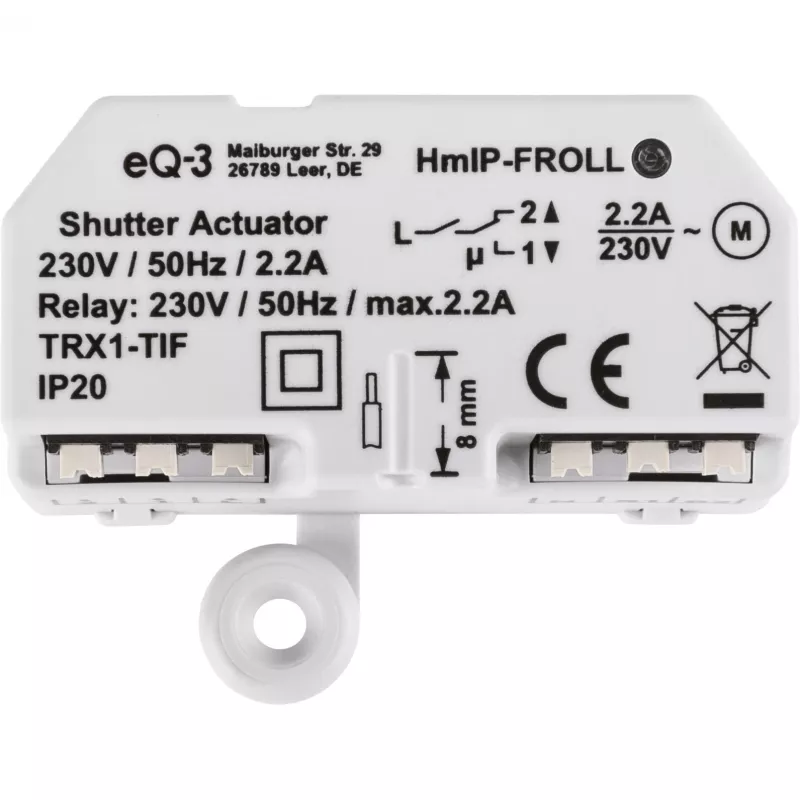 eQ-3 AG Homematic IP HmIP-FROLL – žaliuzių pavara