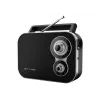 Muse M-051R | 2 juostų nešiojamas radijo imtuvas | Juoda