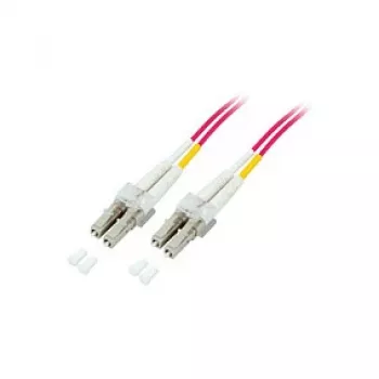 Šuoliukas dupleksinis LC-LC 50/125µ, OM4, LSZH, erika violetinė, 2.0mm, 1m – EFB Elektronik (O0319.1)