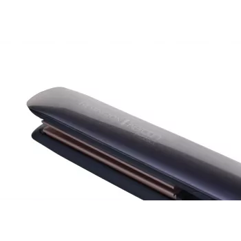 Tiesintuvas Remington S8598 Warm Black Grey – keraminės plokštelės 11 cm, 5 temperatūros lygiai, 160–230°C, 3 m laidas, kelioninis dėklas