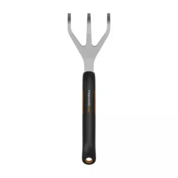 Fiskars Xact Black rankinis kultivatorius, nerūdijantis plienas