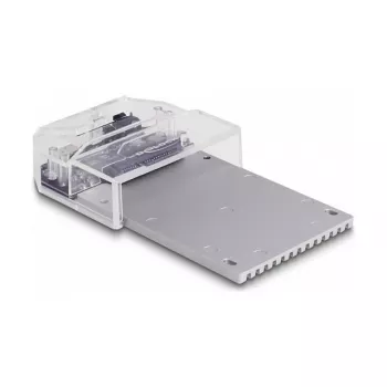 DeLOCK USB Type-C dokavimo stotelė, skirta 1 x U.2 SSD, juoda