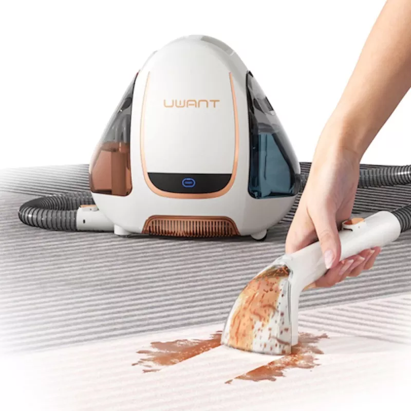 UWANT B100-S | Skalbiamasis dulkių siurblys | kilimams, sofoms, baldams, automobiliui, 450W, 12000 Pa, 1800ml bakas