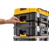 Dėklas įrankiams DeWalt DWST83344-1, vandeniui atsparus, geltonas, 440×183×332 mm, 2 rankenos, užrakinamas