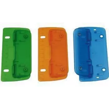 Dėžutė dokumentams WEDO 67899 plastikinė mėlyna oranžinė rožinė 3 vnt.