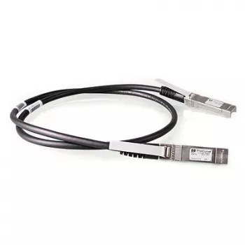 Tinklo kabelis HPE X242 10G SFP+ SFP+ tiesioginio vario 1 m juodas