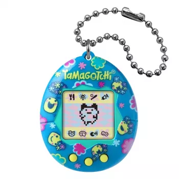 Nešiojamas skaitmeninis virtualus augintinis Bandai Tamagotchi TAMA SMILE 42991 — kompaktiškas Tamagotchi žaislas, spalvingas dizainas
