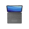 Klaviatūrinis dėklas Logitech Combo Touch QWERTZ vokiškas išdėstymas Smart Connector grafitas