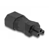 DeLOCK adapteris maitinimui IEC 60320 C14 į C5 kištuką 2,5 A tiesus juodas
