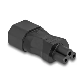 DeLOCK adapteris maitinimui IEC 60320 C14 į C5 kištuką 2,5 A tiesus juodas