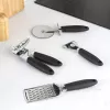 Virtuvės įrankių rinkinys Russell Hobbs Venus kolekcija 4 dalių juodas