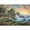 Thomas Kinkade Studios: Kleinod am Meer, Dėlionė 1000 dalių
