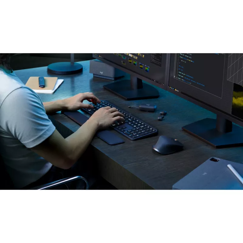LOGITECH MX Keys S belaidė klaviatūra (grafitinė)