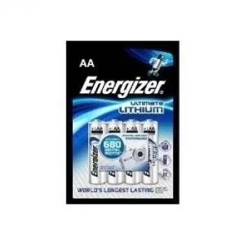Energizer AA ličio vienkartinė baterija (4 vnt.)