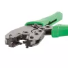 LogiLink WZ0029 Kabelių presavimo replės, žalia/juoda