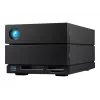 Disko masyvas LaCie 2big Dock 48 TB stalinis juodas 48 TB korpusas 118×217×93.3 mm 3.81 kg