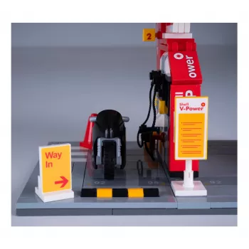 Degalinės modelis Jamara CaDA Shell 402858 su detaliu dizainu