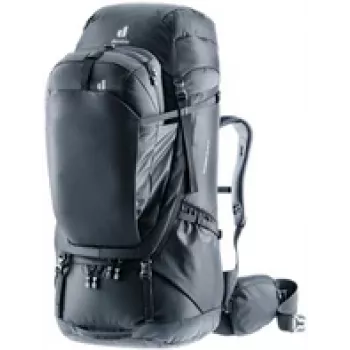 Kuprinė DEUTER Voyager 60+10 SL juoda – 60+10 L talpa, moteriškas prigludimas