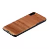 Apsauginis dėklas iPhone XS Max man and wood – Cappuccino juoda