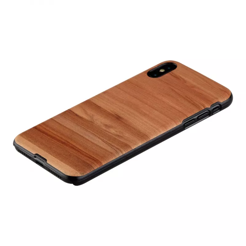 Apsauginis dėklas iPhone XS Max man and wood – Cappuccino juoda