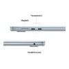 “MacBook Air 15, Dangaus Mėlyna, M4 (10-CPU/10-GPU), 16GB, 512GB, Vokiška, 35W Dual USB-C Port Power Adapter, MC7C4D/A”
