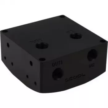 Alphacool Eisdecke D5 priedas - juodas acetalas G1/4 - (VPP755/VPP655/TPP644/MCP655) V.3 (13188)