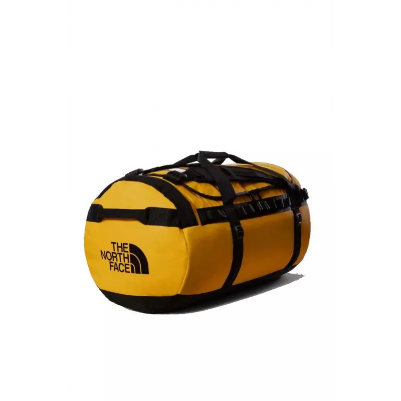 Krepšys The North Face Base Camp Duffel L 95 L poliesteris juoda, geltona