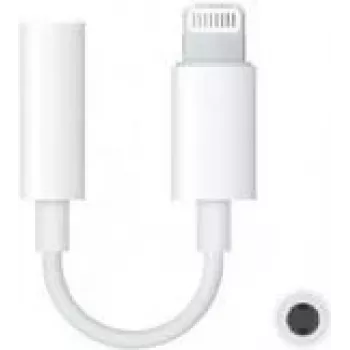 Adapteris CoreParts MSPP74280 Lightning į 3,5 mm garso lizdą baltas