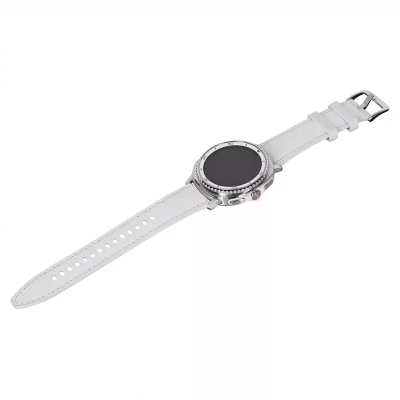 Išmanusis laikrodis Samsung Galaxy Watch 8 Classic 46 mm sidabrinis — 3,3 cm AMOLED, 4G, 64 GB, 445 mAh