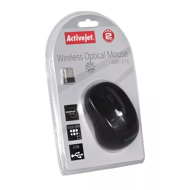 Activejet AMY-213 belaidė optinė USB pelė