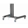 Grindinis TV stovas Gembird TVS-70T-02 37–70 col., 70 kg, VESA 200x200–600x400, pakreipiamas, reguliuojamas aukštis, ratukai