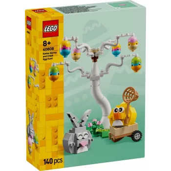 LEGO Blocks 40808 Velykų zuikis ir viščiukas kiaušinių medžioklė