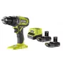 RYOBI 18V Šepetėlis Gręžtuvas Su Smūgiu