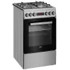 Dujinė-elektrinė viryklė BEKO FSM52330DX 5 degikliai 60 cm, energijos klasė A