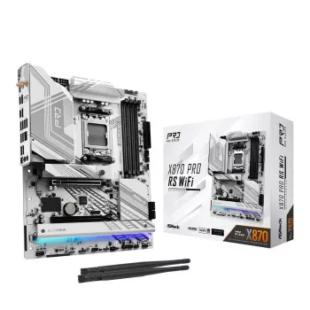 ASRock X870 Pro RS WiFi AM5 ATX pagrindinė plokštė
