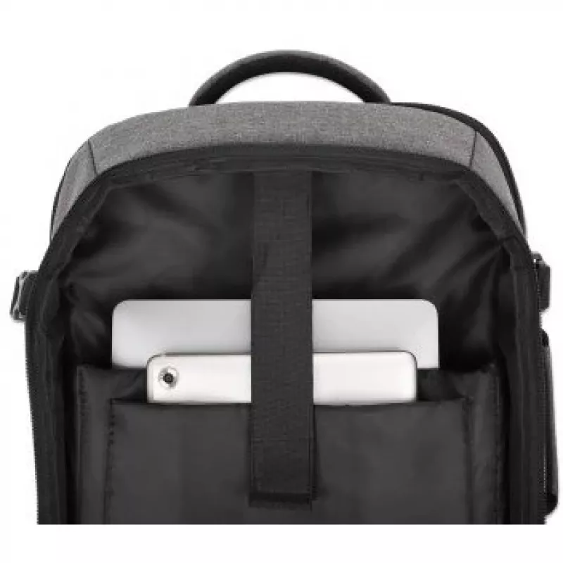 Kuprinė Manhattan Rome Notebook Travel 17,3 colio dvi rankovės 40L šviesiai pilka